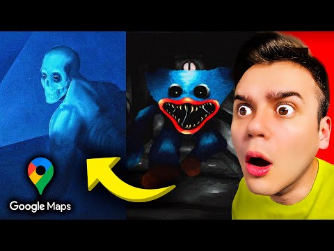 Видео: Я Нашёл Этих СУЩЕСТВ На Гугл Картах 👹🔍 Google Maps *Реакция* 👹 Страшилки | Рома Субботин