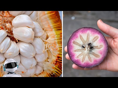 Видео: 10 Фруктов, в Существование Которых Сложно Поверить / часть 2