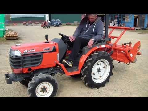 Видео: ЯПОНСКИЙ МИНИТРАКТОР KUBOTA GB16