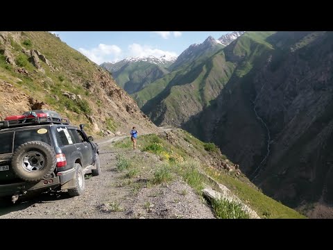 Видео: Памирский тракт-19.#11.Старая дорога с Душанбе.Перевал Хабуработ.