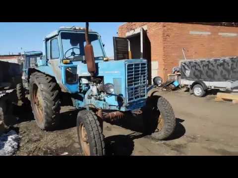 Видео: Покупка тракторам МТЗ 80 (обзор) г Тутаев Ярославская обл.