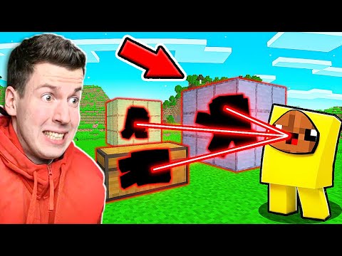 Видео: 😱 использую *ХАКЕРСКИЕ* читы в Among Us в Майнкрафте !