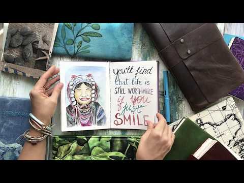 Видео: Артбуки из путешествий