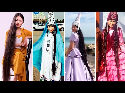 Видео: Казахстанские Рапунцель: Девушки с самыми длинными волосами!