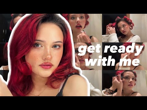 Видео: ♡ get ready with me ♡ моя укладка и осенний макияж🍂