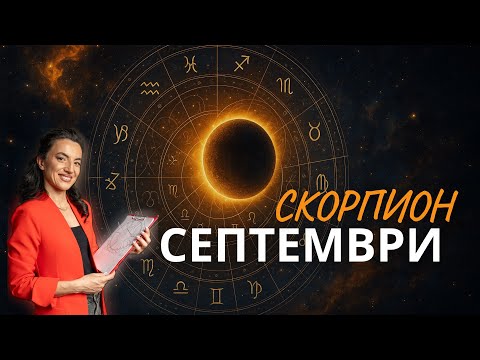 Видео: СЕПТЕМВРИ 2025: Месец на съдбовни избори ✨ Скорпион ♏️