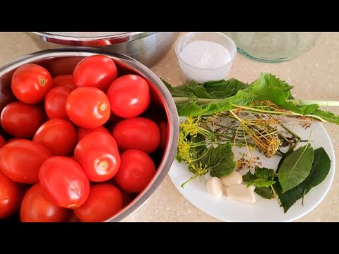 Видео: Квашеные помидоры на зиму 🍅 #готовим #рецепты #вкусно #кухня #помидоры #готовимдома #готовка #томаты
