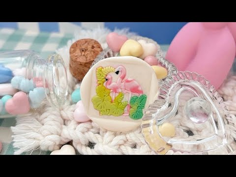 Видео: (Субтитры-АСМР) Симпатичный сургуч зоопарк #потолочный воск #воск #восковые бусины