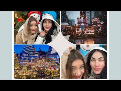 Видео: ВЛОГ из Польши🇵🇱//Праздничный Катовице❄️☃️🎄🎄🎄//По магазинам 🛍️//Новый парфюм и маникюр💅