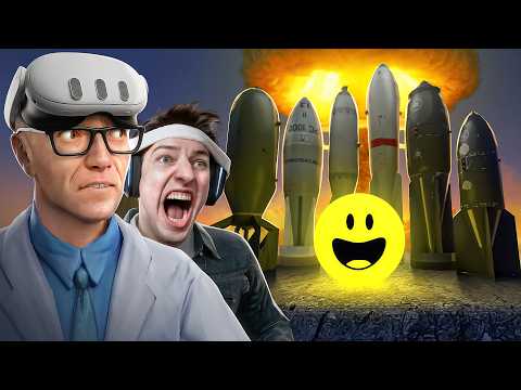 Видео: ВЕРИТИ vs ВСЕ ЯДЕРНЫЕ БОМБЫ в VR в Garry’s Mod