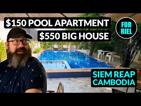 Видео: Апартаменты с 3 бассейнами от 150 долларов + дом с 4 спальнями от 550 долларов! Выходите на пенси...