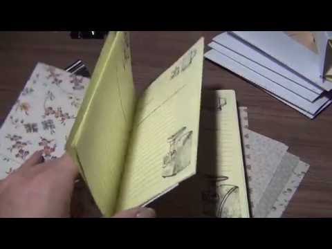 Видео: один из этапов создания Кулинарного блокнота