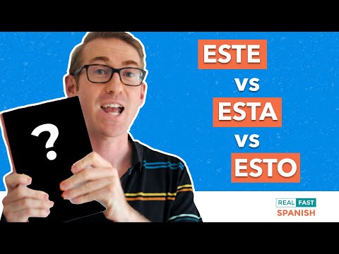 Видео: ESTE vs ESTA vs ESTO — какой перевод слова «THIS» ЛУЧШЕ ВСЕГО?
