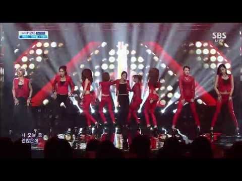 Видео: Девять муз (9 муз) [WILD (Wild)] @SBS Inkigayo Популярная песня 20130526