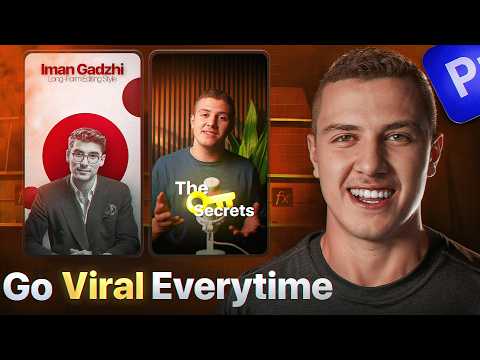 Видео: Как редактировать вирусные ролики в Instagram, используя ТОЛЬКО Premiere Pro! (Руководство для на...