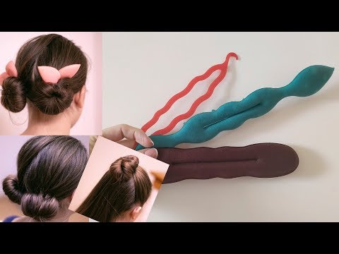 Видео: Три причёски три твистера. Пучки из Софиста - Твиста. Hairstyle tutorial. Детская причёска