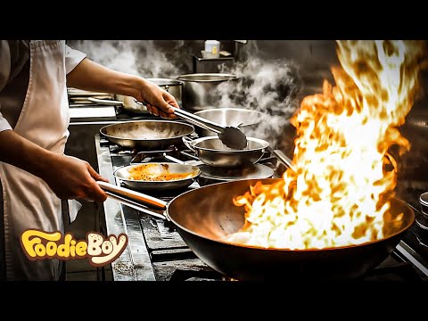 Видео: Ultimate Wok Skills! Лучшая подборка китайской кухни