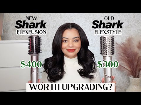 Видео: НОВЫЙ Shark FlexFusion ПРОТИВ СТАРОГО Shark FlexStyle на вьющихся волосах — стоит ли обновляться?! 😱