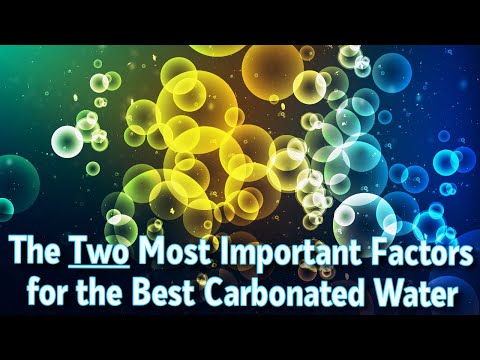 Видео: Газирование воды: 2 самых важных дела