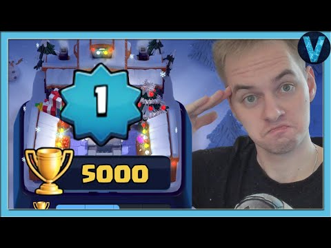 Видео: 1 ЛВЛ покоряет 5000 КУБКОВ! Самый ЭМОЦИОНАЛЬНЫЙ ролик / Clash Royale