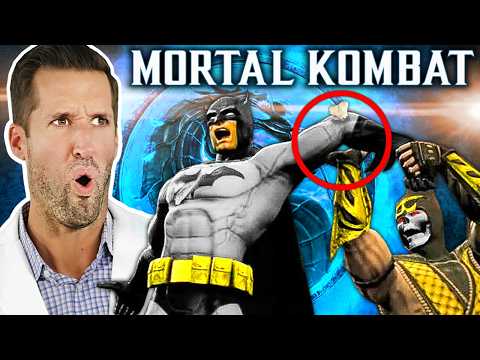 Видео: ВРАЧ смотрит фаталити в Mortal Kombat vs DC Universe