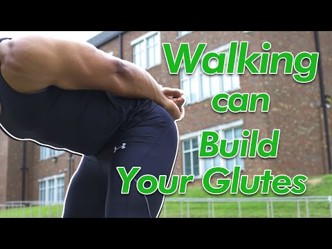 Видео: Укрепляйте ягодичные мышцы! Ходьба.