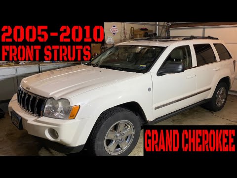 Видео: Передние стойки Jeep Grand Cherokee (2005-2010)