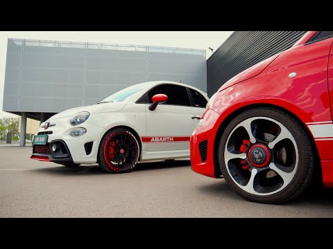 Видео: Abarth VS GOLF GTI / Кто быстрее? / Abarth - FIAT за дорого тюнинг от Abarth