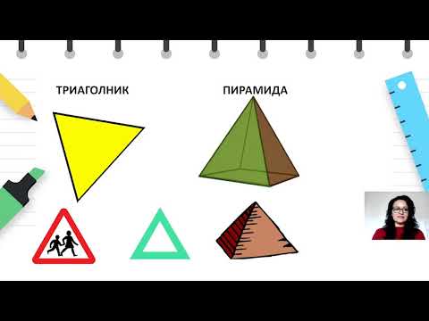 Видео: II одделение - Математика - Наоѓање на примери на 2Д и 3Д форми и симетрија во околината