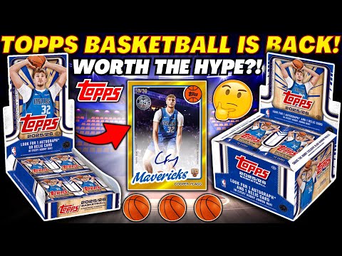 Видео: *БАСКЕТБОЛ TOPPS ВЕРНУЛСЯ!🚨 ОБЗОР БАСКЕТБОЛЬНЫХ НАБОРОВ TOPPS 2025 И JUMBO HOBBY BOX!🏀