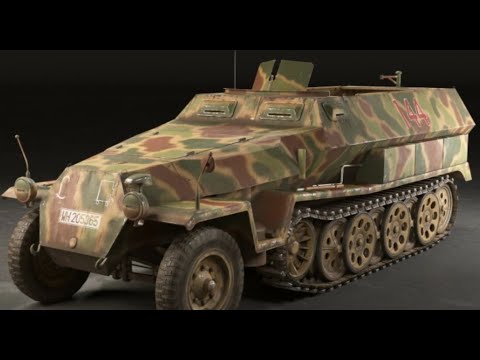 Видео: Немецкий бронетранспортер Sd. Kfz.251. История создания