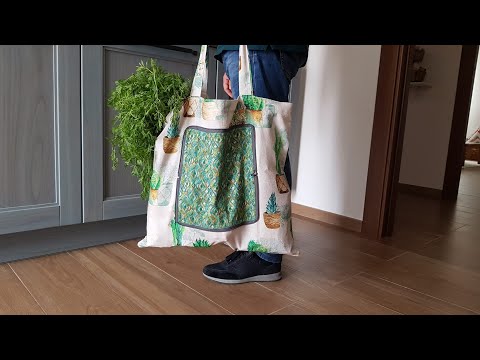 Видео: Мастер- класс " Сумка шоппер - кошелёк"