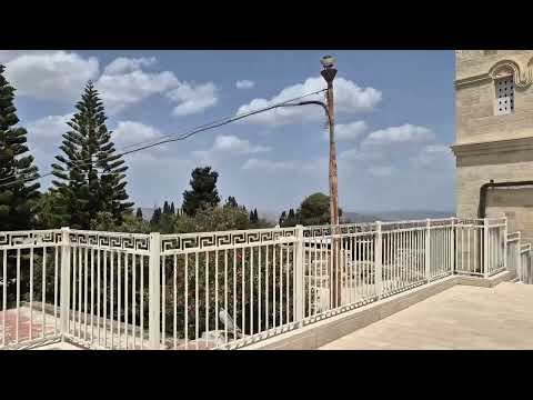 Видео: Вид на окрестности с горы Фавор. Галилея. Израиль