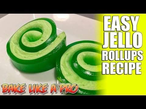 Видео: Простой рецепт рулетиков с желе — очень БЫСТРО!