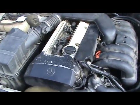 Видео: Mercedes-Benz W124 E320 Coupe Троит из-за дефекта проводки)