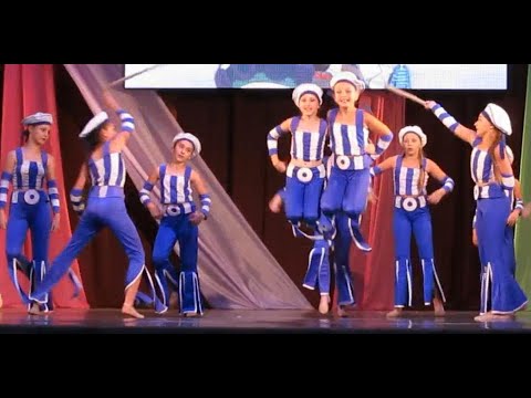 Видео: Танец "Порт". Группа "Капельки". Ансамбль "Огоньки".  Таганрог   25.06.2019.
