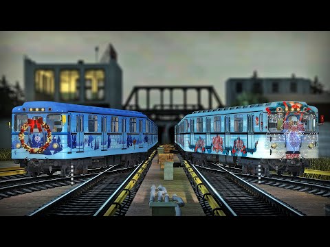 Видео: СИНХРОННЫЙ ВЫЕЗД ИЗ ДЕПО И ОЧЕНЬ СЛОЖНЫЙ ПОДЪЁМ | GARRY'S MOD METROSTROI