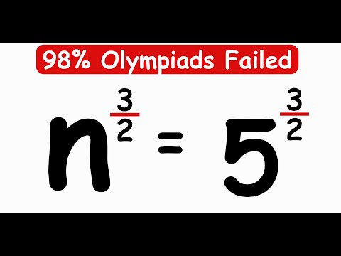 Видео: ОЛИМПИАДЫ В ГЕРМАНИИ || Как решить для n? || n = ? #математика