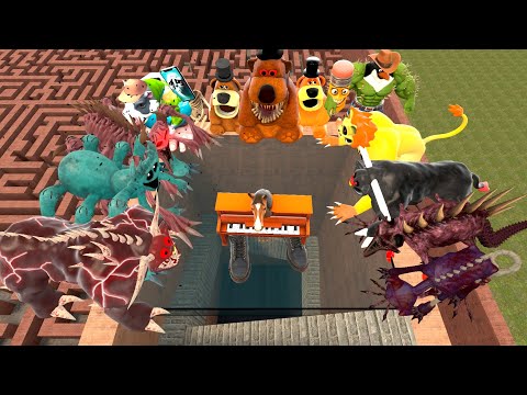 Видео: Пинаем совершенно нового Поппи, главы 1, 2, 3, 4, Проклятый улыбающийся сад Банбана в Garry's Mod!