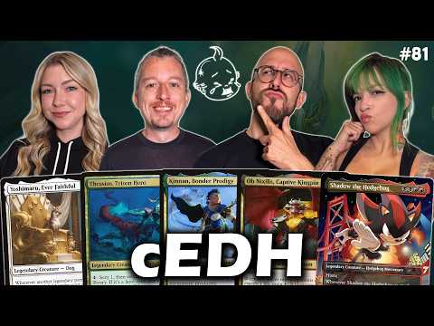 Видео: Колоды cEDH PET с Тайлером и Тони! | Yoshimaru/Thrasios | Kinnan | ObNix | Shadow | MTG CEDH GAME...
