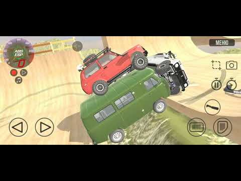 Видео: Ставим объекты в игре ваз краш тест 