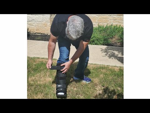 Видео: Как использовать ботинки Rocker, Cam-Walker и Pro-Step Walker