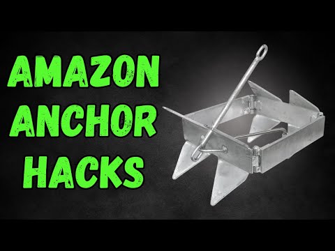 Видео: Советы по использованию якоря для лодок на Амазонке | Якорь-коробка для сильного ветра или течения