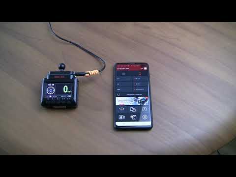 Видео: Обновление баз камер Sho-Me Combo Mini WIFI через приложение для Android