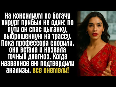 Видео: На консилиум по богачу хирург прибыл не один: по пути он спас цыганку, выброшенную на трассу. Пока..