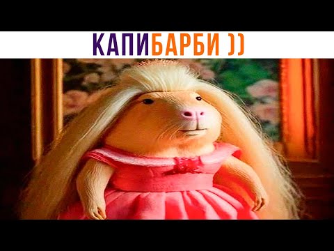 Видео: КАПИБАРБИ ))) | Приколы | Мемозг 1291
