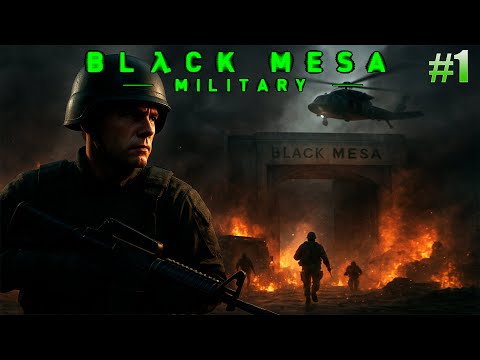 Видео: Black Mesa: Military (opposing force?) — [#1] Высадка