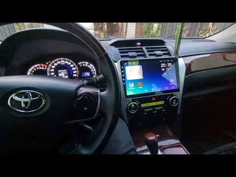 Видео: Камри 50 Android. Установка магнитолы  в Toyota Camry 50 55. Замена камеры заднего вида + интернет