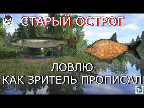 Видео: 🌟СТАРЫЙ ОСТРОГ🌟ГДЕ ЛЕЩ И ЩУКА? 🌟РЫБАЛКА ПО СОВЕТАМ ОТ ЗРИТЕЛЕЙ🌟Русская Рыбалка 4(РР4)🌟