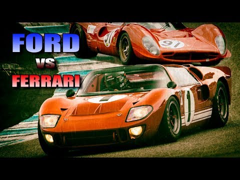 Видео: ФОРД против ФЕРРАРИ - Реальная История FORD GT40 на Ле Мане 24